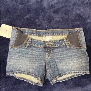 Isabel Maternity by Ingrid & Isabel Blue Jean Shorts
